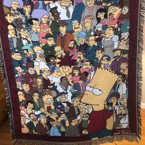 Vintage 2000s Simpson blanket!